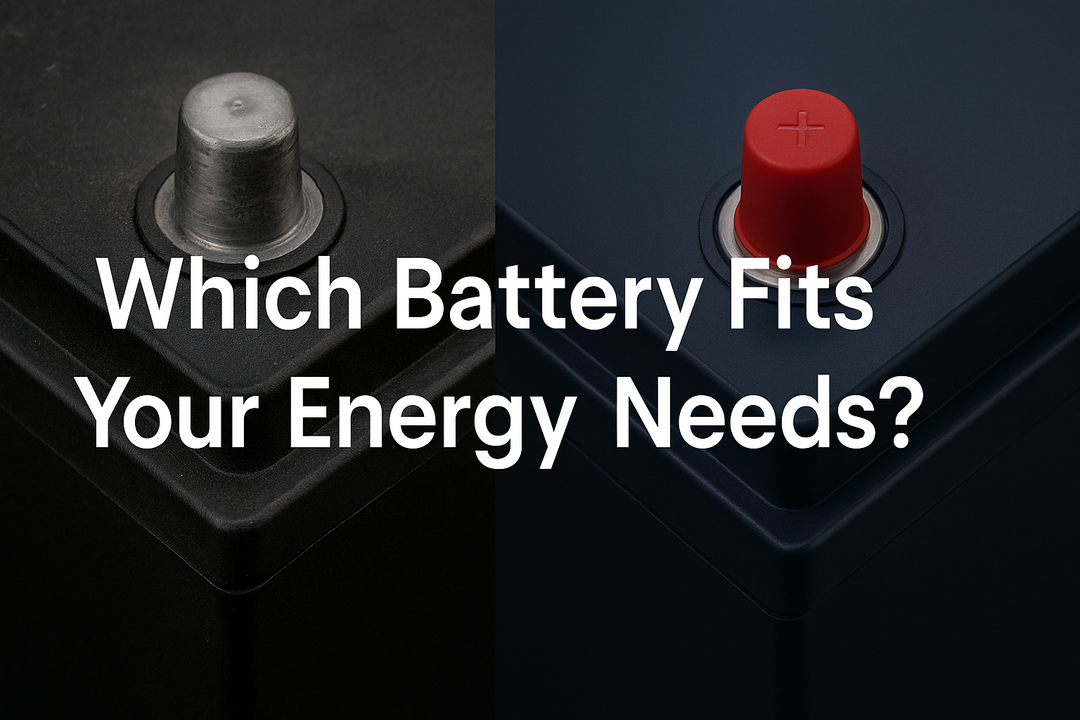 Blei-Säure-Batterie vs. LiFePO₄: Welche Batterie passt zu Ihrem Energiebedarf? 