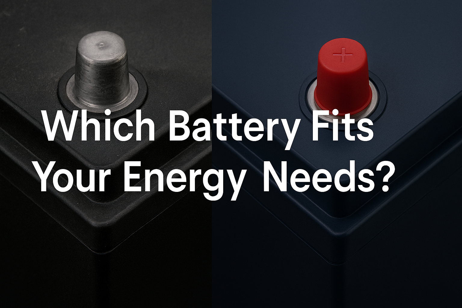 Lead-acid vs LiFePO₄: Which Battery Fits Your Energy Needs?