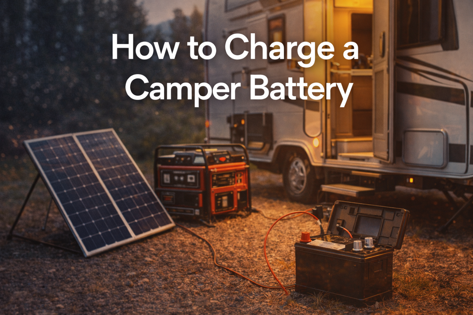 RV Battery Charging: System Design & Protocol Analysis