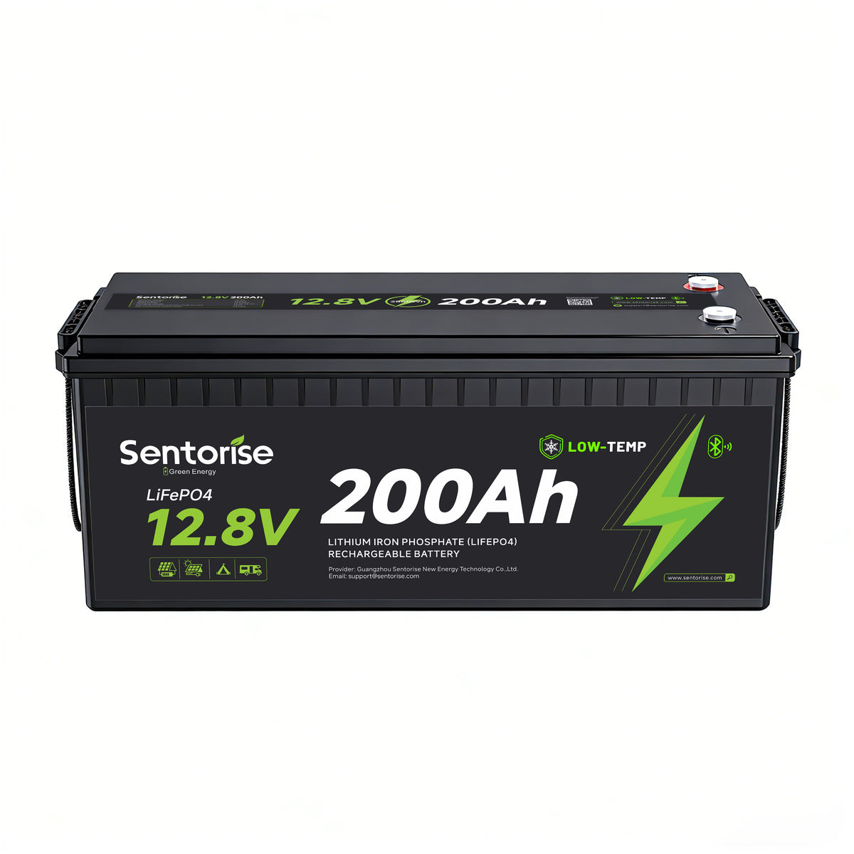 12V 200Ah Standard Bluetooth LiFePO4 Battery Main image